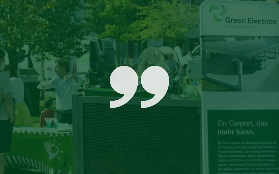 Green Electrics beim Fest der Umwelt in Gleisdorf